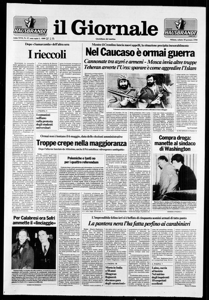 Il giornale : quotidiano del mattino